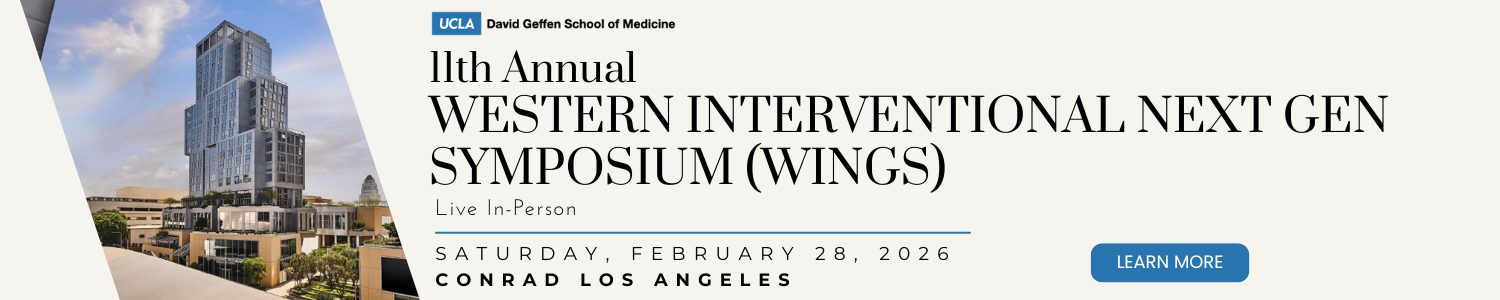 11th Annual Western Interventional Next Gen Symposium (WINGS) Banner